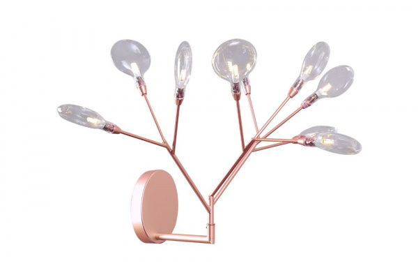 Фото светильника EVITA AP9 COPPER/TRANSPARENT