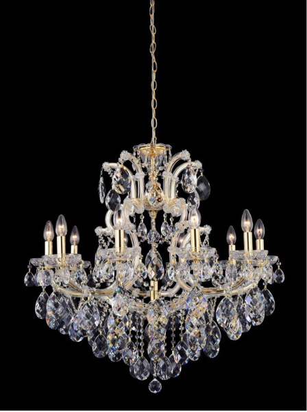 Фото светильника ISABEL SP11 GOLD/TRANSPARENT