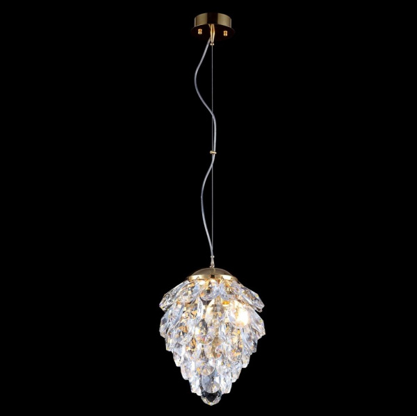 Фото светильника CHARME SP1+1 LED GOLD/TRANSPARENT